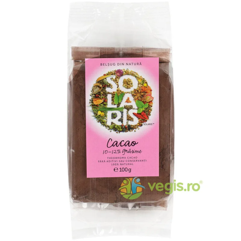 Cacao 10-12% Grasime 100gr SOLARIS — preț și oferte