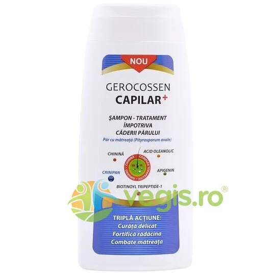 Sampon Impotriva Caderii Parului - Par cu Matreata - Capilar+ 275ml GEROCOSSEN — preț și oferte
