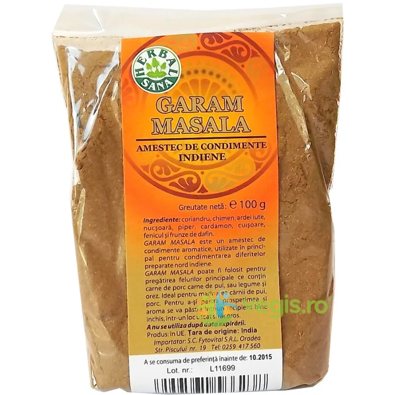 Garam Masala 100g Herbavit — preț și oferte