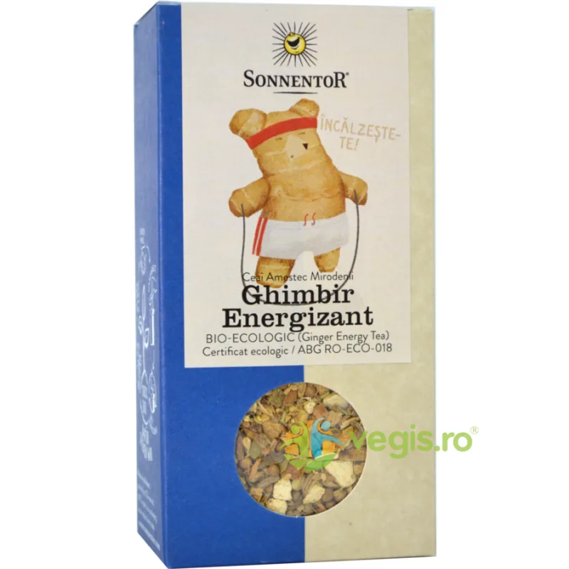 Ceai Ghimbir Energizant Ecologic/Bio 100g SONNENTOR — preț și oferte
