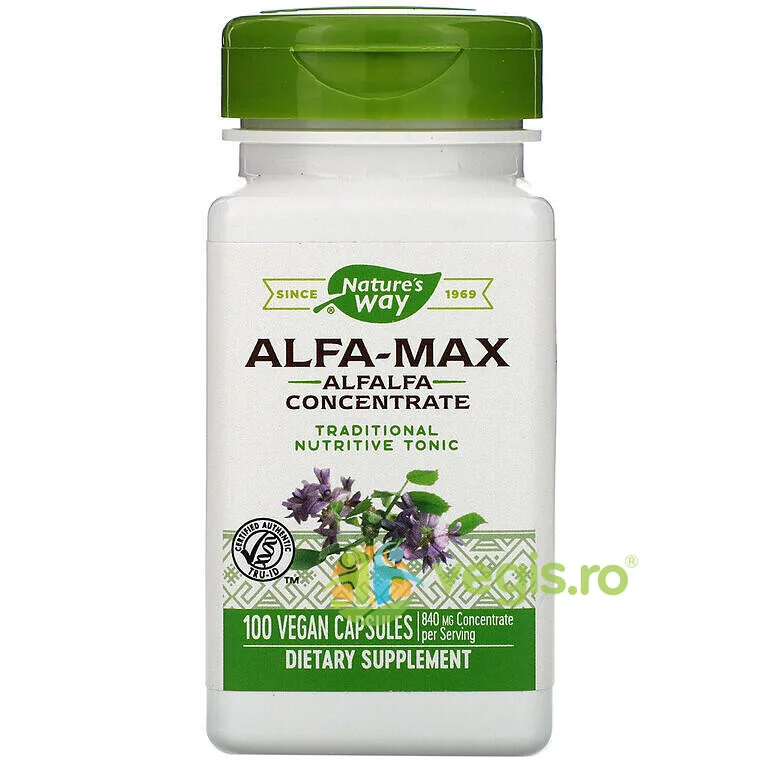 Alfa-Max - Lucerna 100cps Secom, Nature's Way — preț și oferte