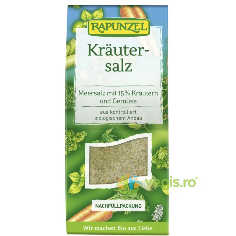 Sare Cu 15% Ierburi Si Legume Ecologica/Bio 500g Rapunzel — preț și oferte