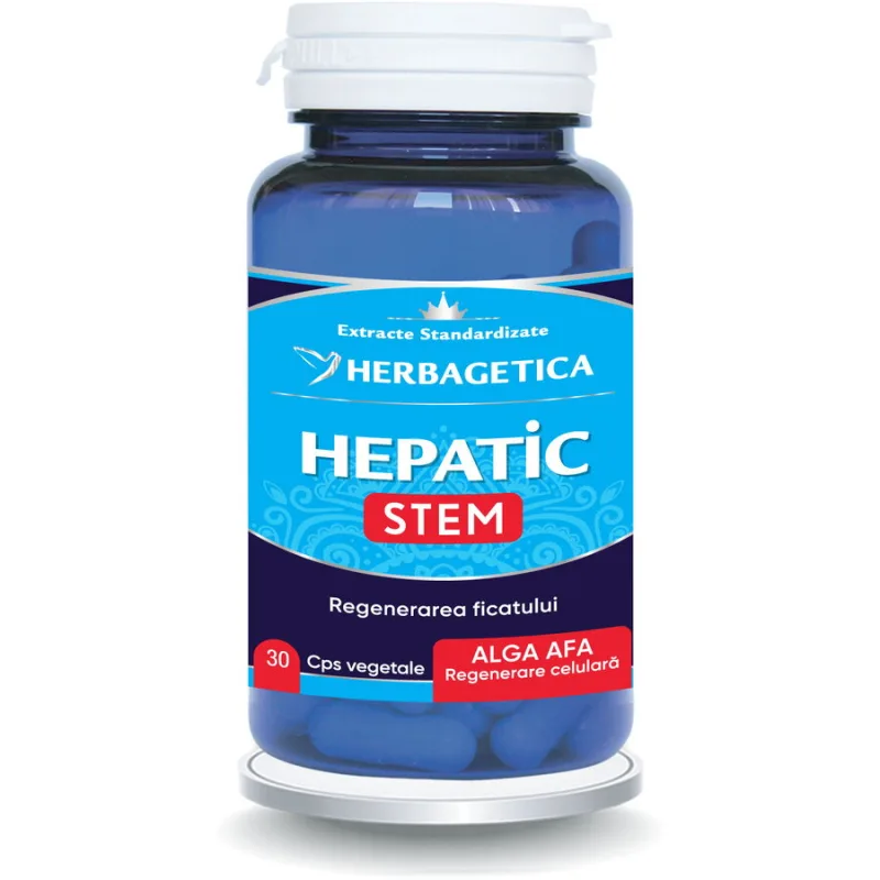 Hepatic Stem 30cps HERBAGETICA — preț și oferte
