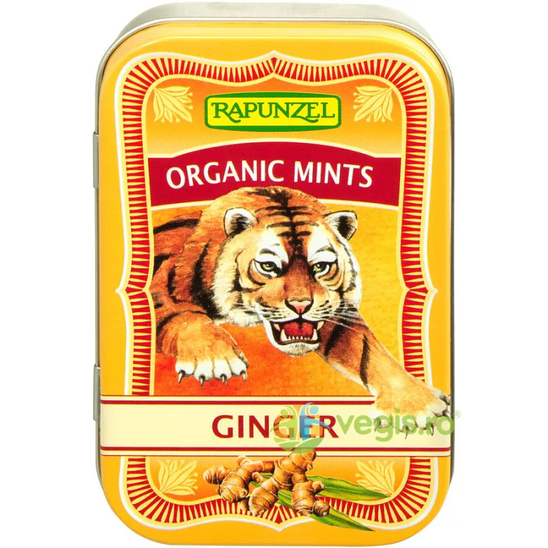 Drajeuri Cu Ghimbir Ecologice/Bio 50g Rapunzel — preț și oferte
