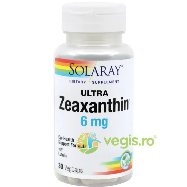 Ultra Zeaxanthin 30cps Secom, Solaray — preț și oferte