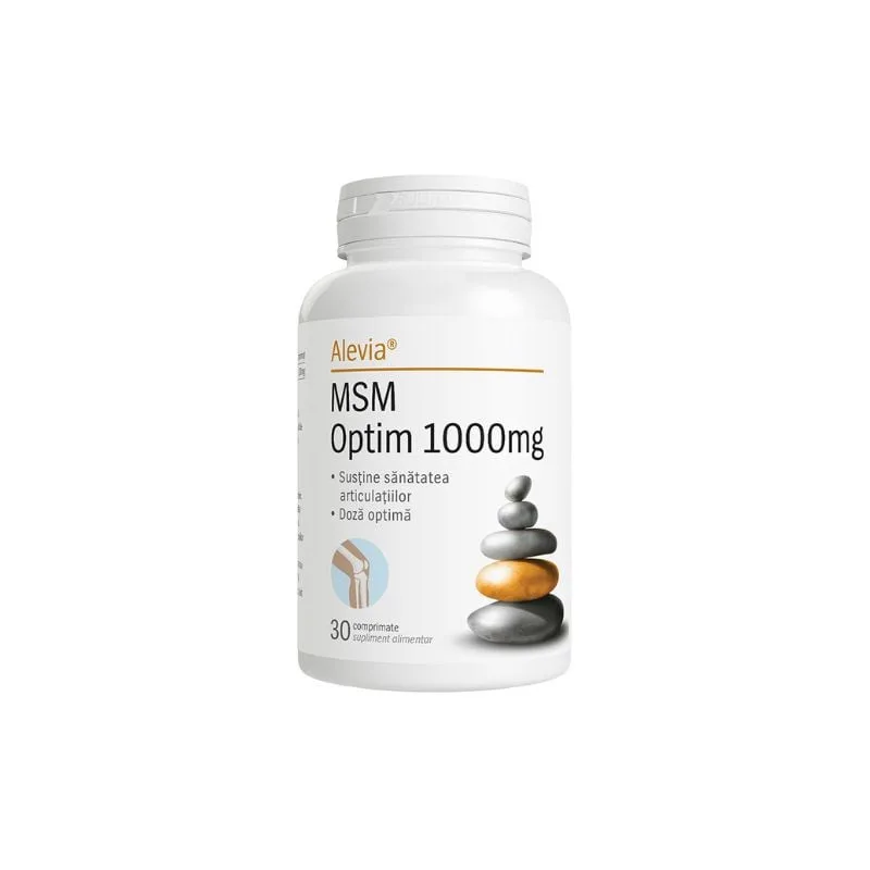Alevia MSM Optim 1000mg, 30 comprimate — preț și oferte