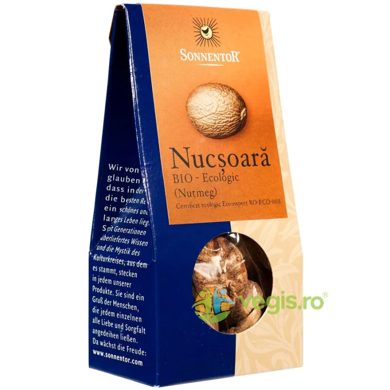 Nucsoara Intreaga Ecologica/Bio 25g SONNENTOR — preț și oferte