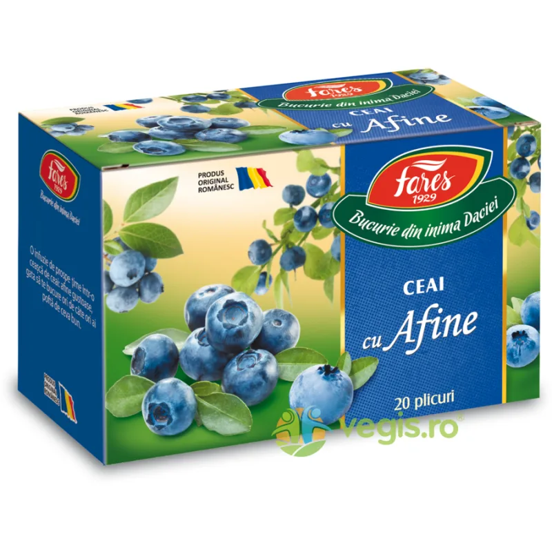 Ceai Afine Aromfruct 20dz FARES — preț și oferte
