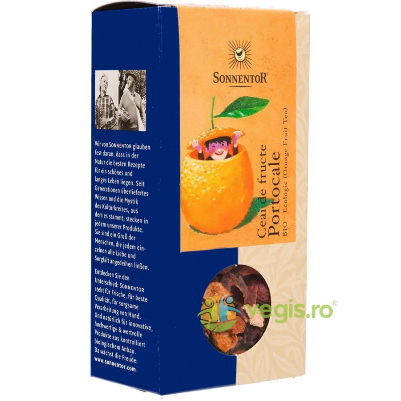 Ceai Fructe Portocale Ecologic/BIO 100gr SONNENTOR — preț și oferte