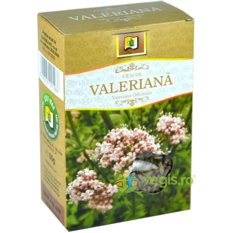 Ceai Valeriana 50gr Stef Mar — preț și oferte