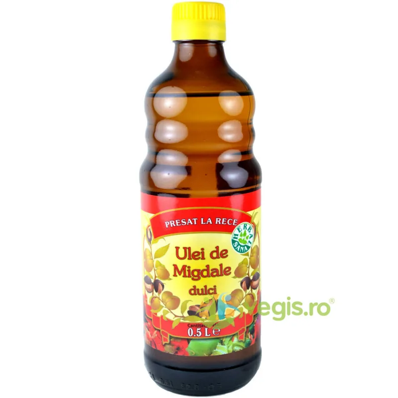 Ulei de Migdale Dulci Presat la Rece 500ml Herbavit — preț și oferte
