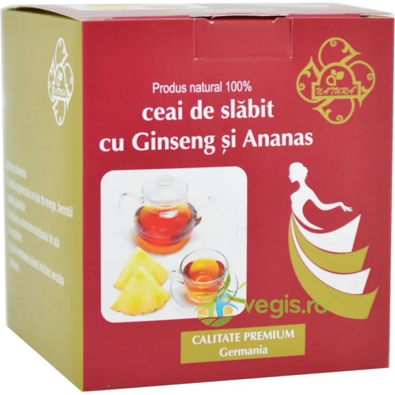 Ceai de Slabit cu Ginseng si Ananas 20dz Bis Nis — preț și oferte