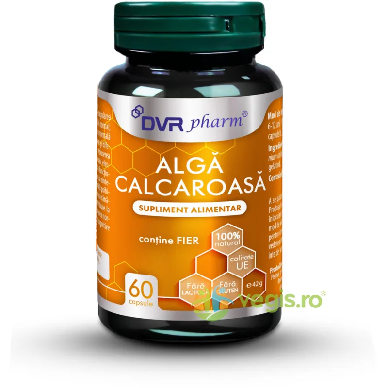 Alga Calcaroasa 60cps DVR&nbsp;PHARM — preț și oferte