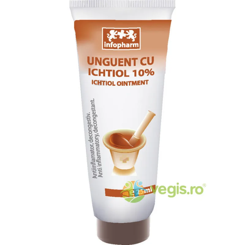 Unguent cu Ichtiol 10% 25ml infopharm — preț și oferte