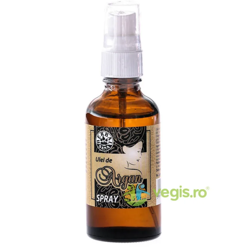 Ulei De Argan Cu Pulverizator 50ml Herbavit — preț și oferte