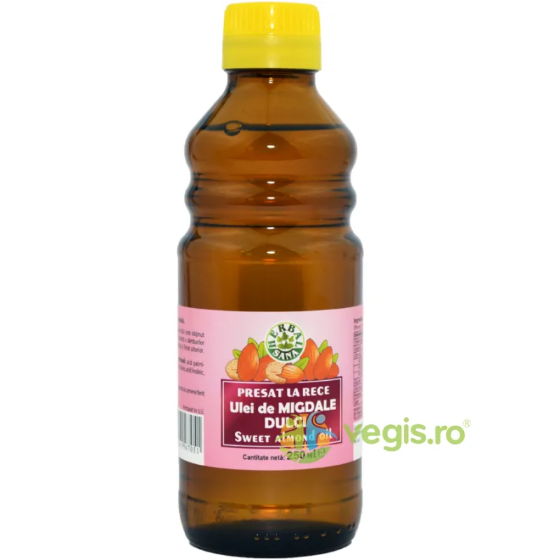 Ulei De Migdale Dulci Presat La Rece 250ml Herbavit — preț și oferte
