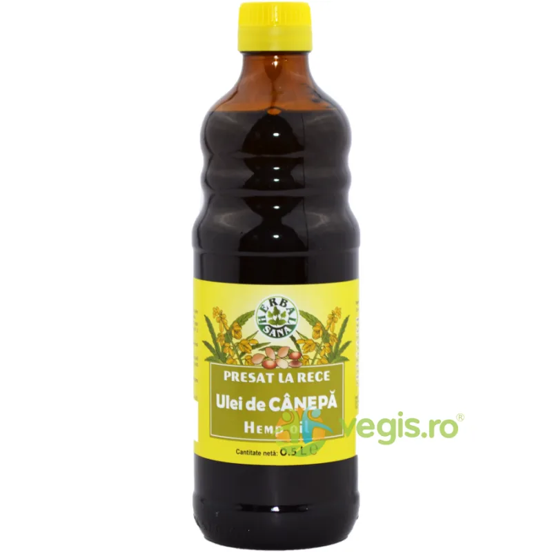 Ulei De Canepa 500ml Herbavit — preț și oferte