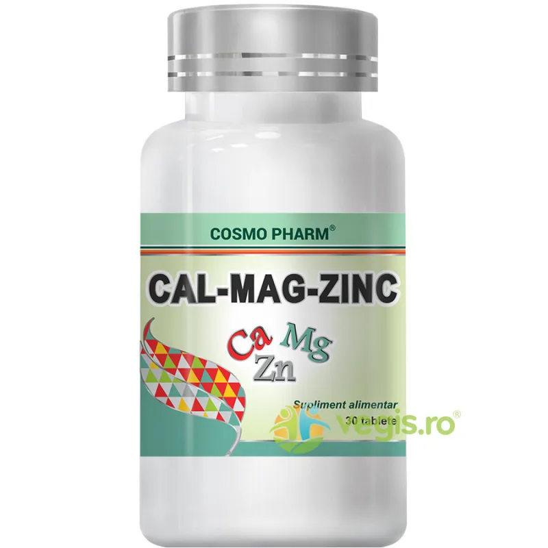 Cal-Mag-Zinc 30cpr COSMO PHARM — preț și oferte