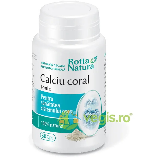 Calciu Coral Ionic 30cps ROTTA NATURA — preț și oferte