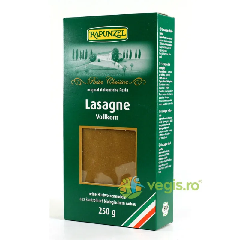 Lasagna Integrala Ecologica/Bio 250g Rapunzel — preț și oferte