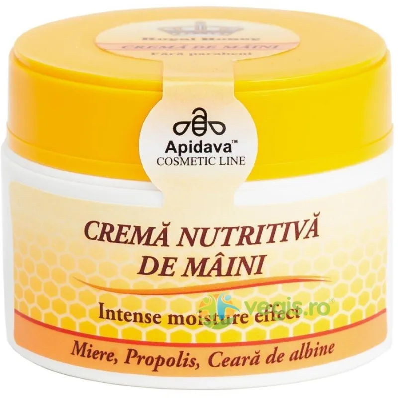 Crema Nutritiva de Maini cu Miere, Propolis si Ceara de Albine 50ml — preț și oferte