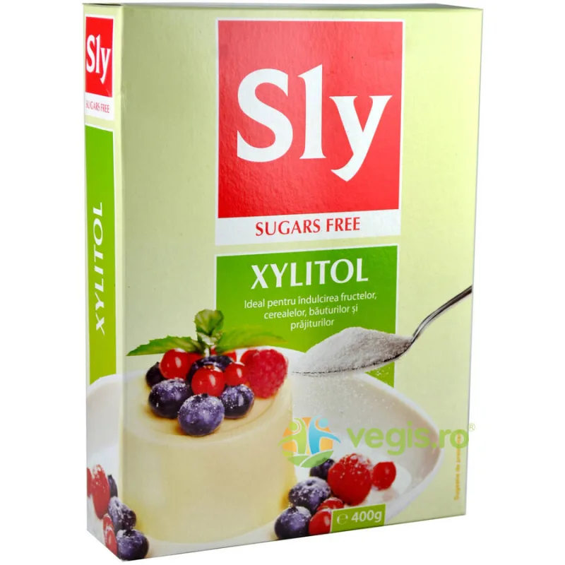 Xylitol (Xilitol) Indulcitor Natural 400gr SLY&nbsp;NUTRITIA — preț și oferte