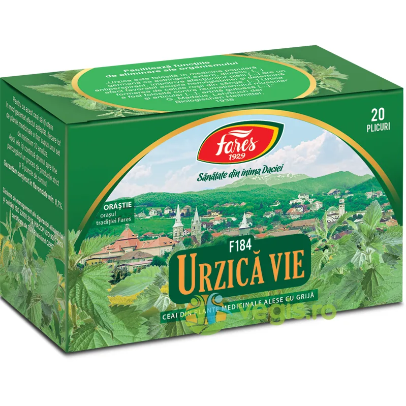 Ceai Urzica  Vie ( F184)  20dz FARES — preț și oferte