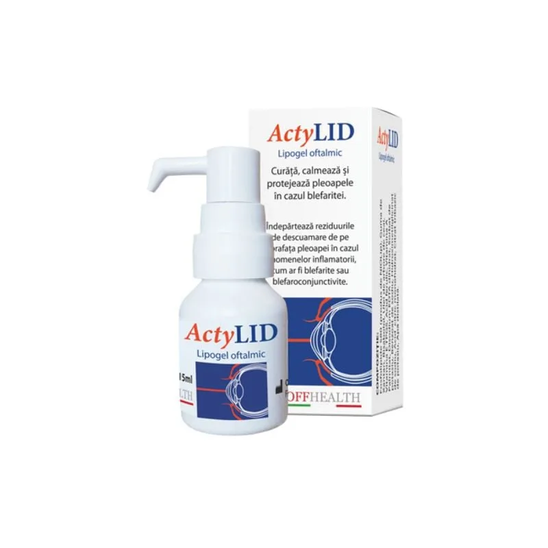 Lipogel oftalmic Actylid, 15 ml, Offhealth S.P.A. — preț și oferte
