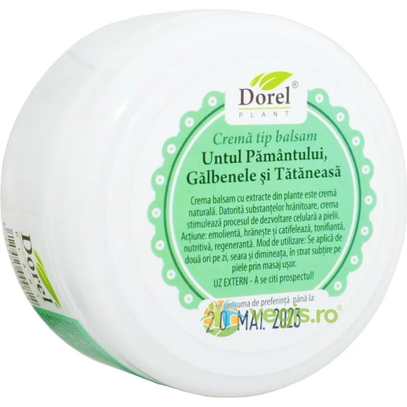 Crema-Balsam Untul Pamantului, Galbenele si Tataneasa 90ml — preț și oferte