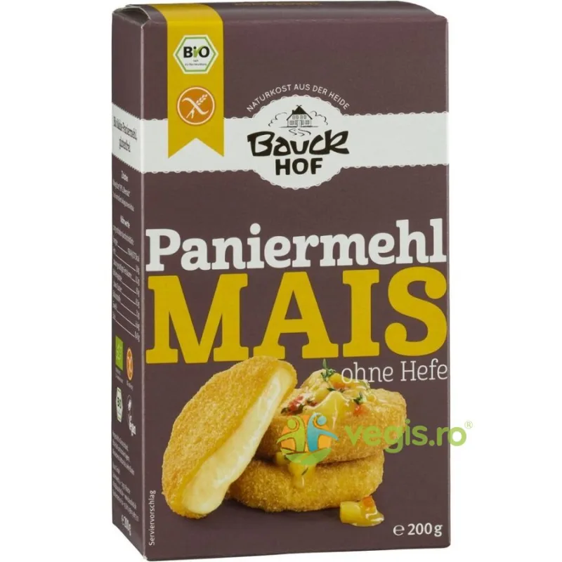 Pesmet din Porumb fara Gluten Ecologic/Bio 200g BAUCKHOF — preț și oferte