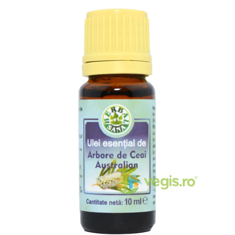 Ulei Esential Tea Tree (Arbore de Ceai) 10ml Herbavit — preț și oferte