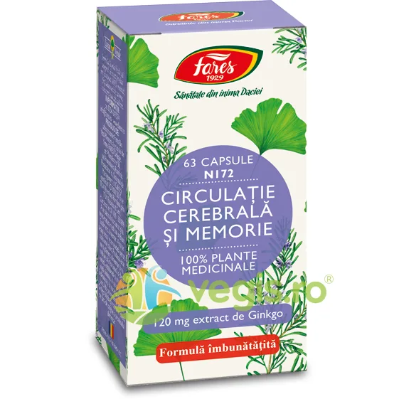 Circulatie Cerebrala si Memorie (N172) 63cps FARES — preț și oferte