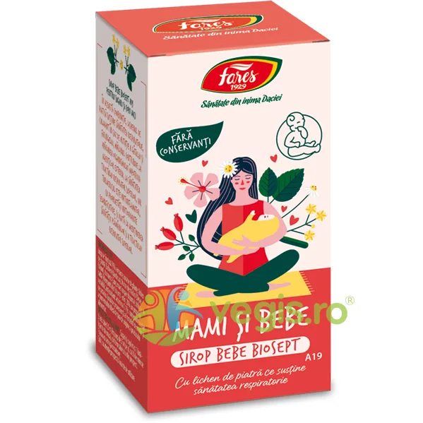 Biosept Sirop Fructoza Mami si Bebe (A19) 100ml FARES — preț și oferte