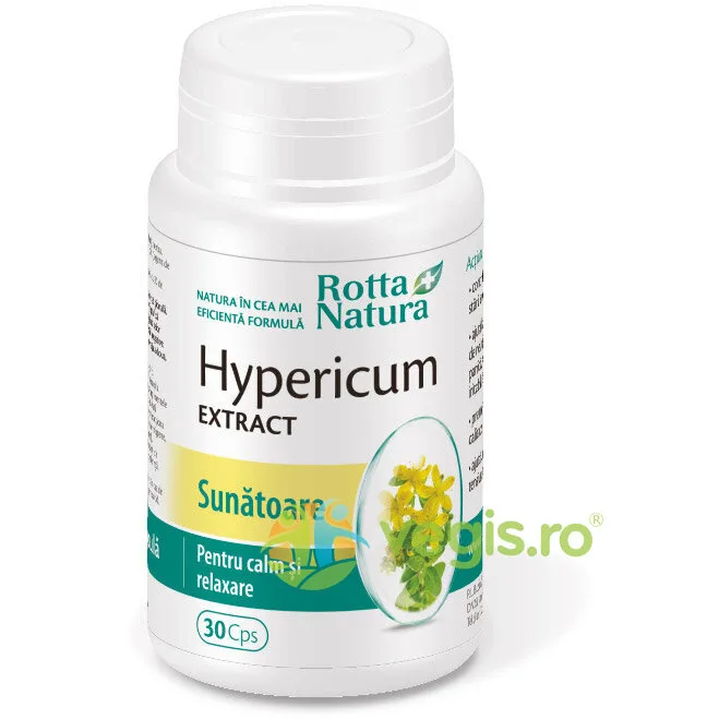 Hypericum Extract (Sunatoare) 30cps — preț și oferte