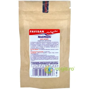 Sare Amara (Sulfat de magneziu) 40gr