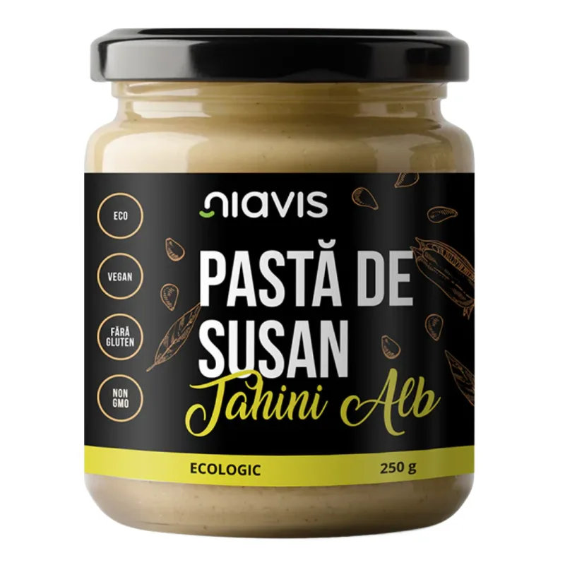 Pasta de Susan (Tahini Alb) Ecologica BIO, 250g, Niavis — preț și oferte