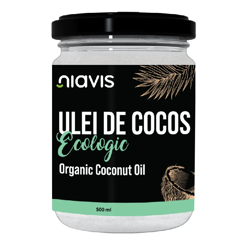 Ulei de Cocos extra virgin ecologic bio, 500ml, Niavis — preț și oferte