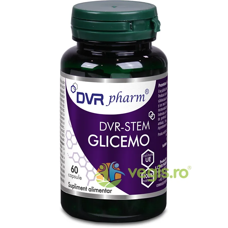 DVR Stem Glicemo 60cps DVRPharm — preț și oferte