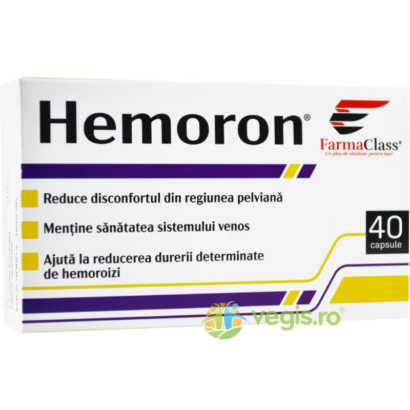 Hemoron 40cps Farmaclass — preț și oferte