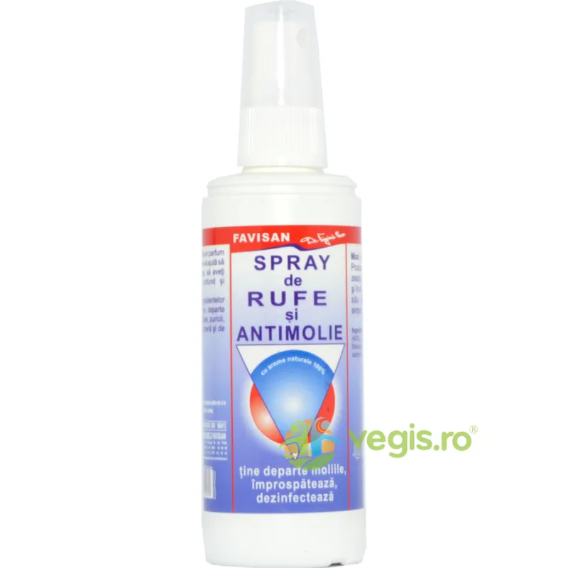 Spray Odorizant Multifunctional Anti-Insecte (Rufe si Antimolie) 100ml Favisan — preț și oferte