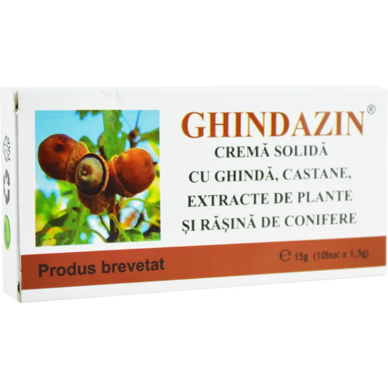 Ghindazin Supozitoare 10buc ELZIN PLANT — preț și oferte