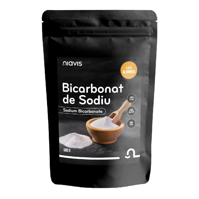 Bicarbonat de Sodiu, 500g, Niavis — preț și oferte