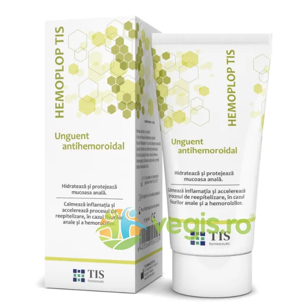 Hemoploptis Unguent Antihemoroidal 50ml TIS FARMACEUTIC — preț și oferte