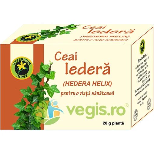 Ceai Iedera 20gr Hypericum — preț și oferte