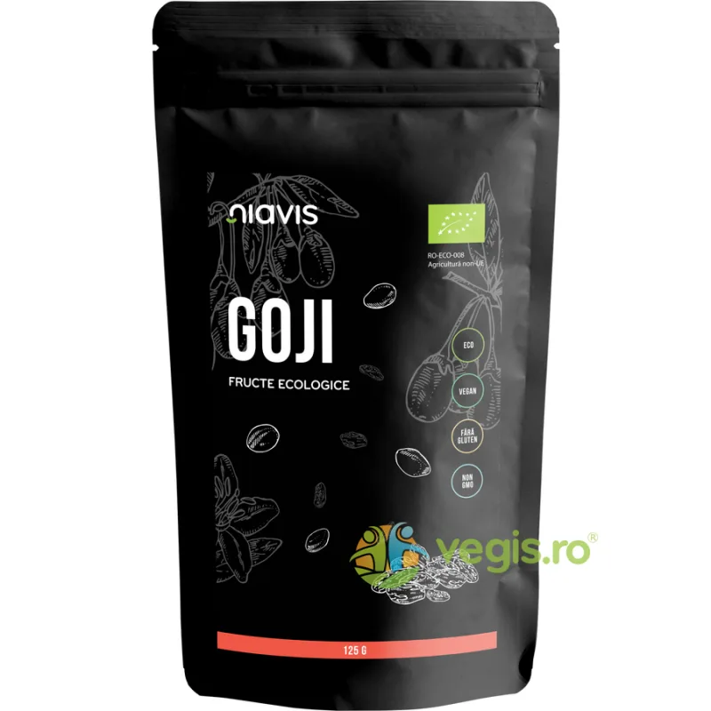 Fructe de Goji Ecologice/Bio 125g NIAVIS — preț și oferte