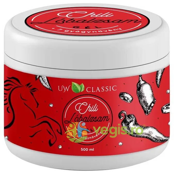 Balsam Puterea Calului Cu Chili 500ml Herbavit — preț și oferte