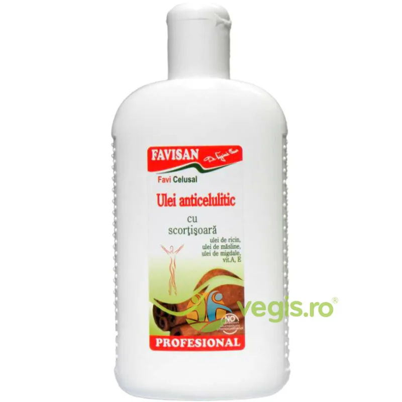 Favi Celusal Ulei Anticelulitic Cu Scortisoara 300ml Favisan — preț și oferte