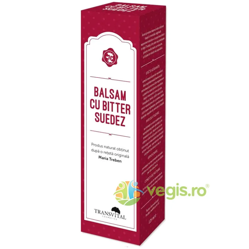 Balsam Cu Bitter Suedez 125ml Quantum Parapharm — preț și oferte