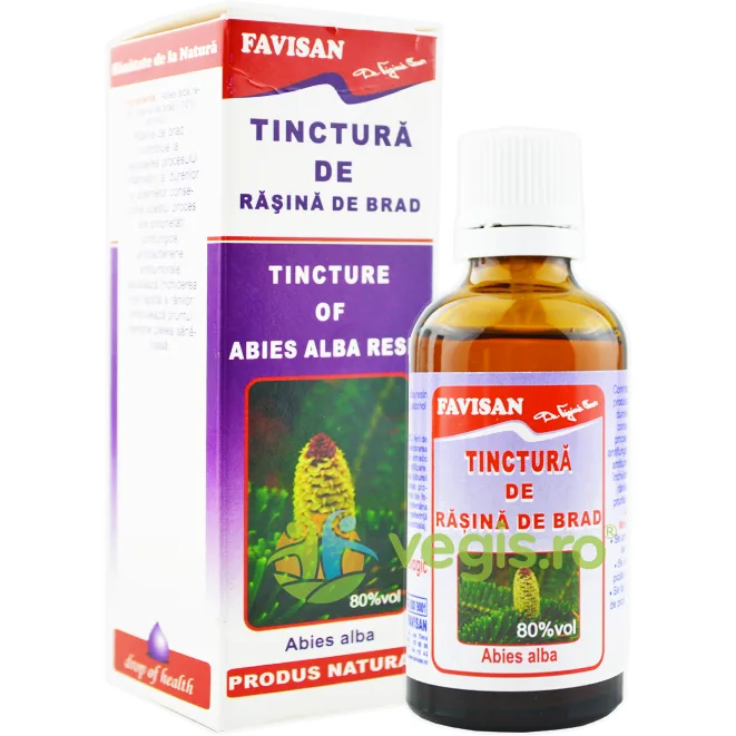 Tinctura de Rasina de Brad pentru Uz Extern 50ml Favisan — preț și oferte