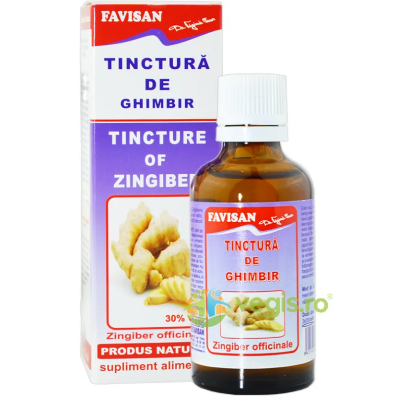 Tinctura De Ghimbir 50ml Favisan — preț și oferte